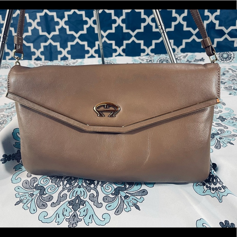 Etienne Aigner Hand Made Leather Crossbody